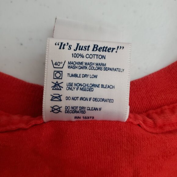 Vintage Mickey's For Kids Stuff T-shirt Minnie Mickey Pluto Red Youth Size XL - Picture 6 of 9